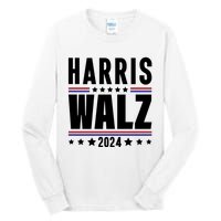 Harris Walz 2024 Tall Long Sleeve T-Shirt