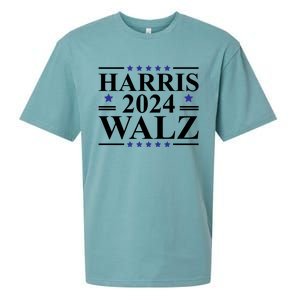 Harris Walz 2024 Sueded Cloud Jersey T-Shirt