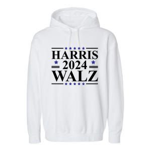 Harris Walz 2024 Garment-Dyed Fleece Hoodie