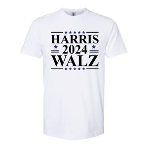 Harris Walz 2024 Softstyle CVC T-Shirt