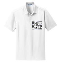 Harris Walz 2024 Dry Zone Grid Polo