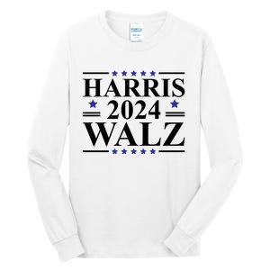 Harris Walz 2024 Tall Long Sleeve T-Shirt