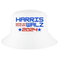 Harris Walz 2024 WeRe Not Going Back Cool Comfort Performance Bucket Hat