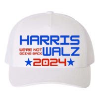 Harris Walz 2024 WeRe Not Going Back Yupoong Adult 5-Panel Trucker Hat