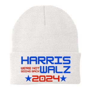 Harris Walz 2024 WeRe Not Going Back Knit Cap Winter Beanie