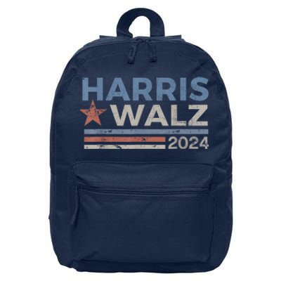 Harris Waltz 2024 Election Kamala Harris Tim Waltz 2024 16 in Basic Backpack