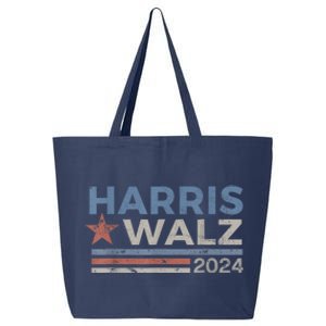 Harris Waltz 2024 Election Kamala Harris Tim Waltz 2024 25L Jumbo Tote