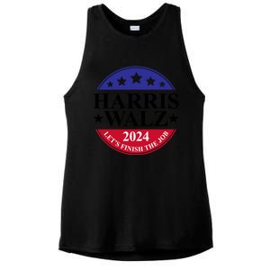 Harris Walz 2024 Ladies PosiCharge Tri-Blend Wicking Tank