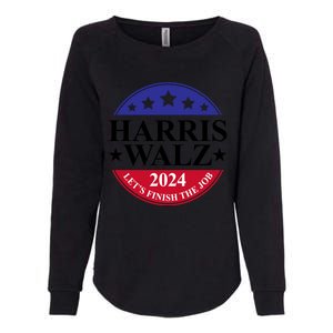 Harris Walz 2024 Womens California Wash Sweatshirt