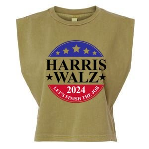 Harris Walz 2024 Garment-Dyed Women's Muscle Tee