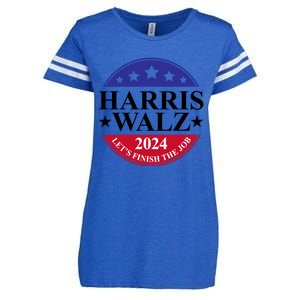 Harris Walz 2024 Enza Ladies Jersey Football T-Shirt