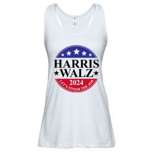 Harris Walz 2024 Ladies Essential Flowy Tank