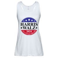 Harris Walz 2024 Ladies Essential Flowy Tank