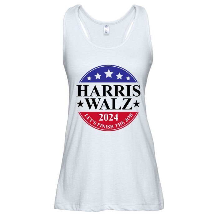 Harris Walz 2024 Ladies Essential Flowy Tank