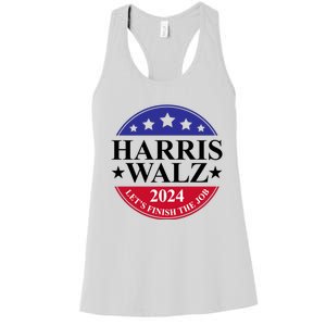 Harris Walz 2024 Women's Racerback Tank