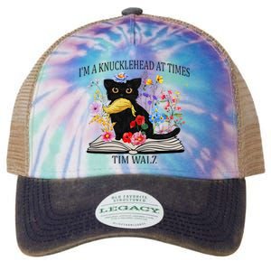 Harris Walz 2024 IM A Knucklehead At Times Tim Walz Quote Legacy Tie Dye Trucker Hat