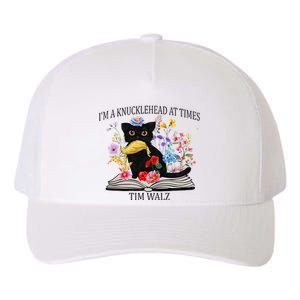 Harris Walz 2024 IM A Knucklehead At Times Tim Walz Quote Yupoong Adult 5-Panel Trucker Hat