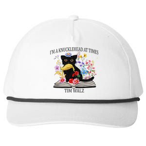 Harris Walz 2024 IM A Knucklehead At Times Tim Walz Quote Snapback Five-Panel Rope Hat