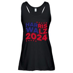 Harris Walz 2024 Ladies Essential Flowy Tank