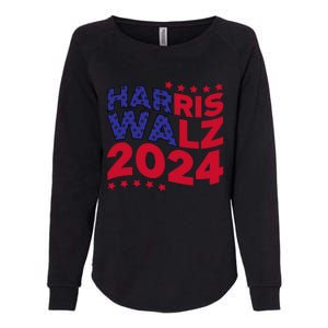 Harris Walz 2024 Womens California Wash Sweatshirt