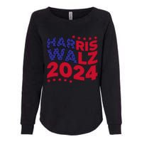 Harris Walz 2024 Womens California Wash Sweatshirt