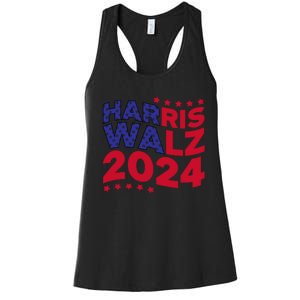 Harris Walz 2024 Women's Racerback Tank