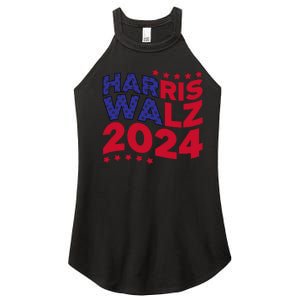 Harris Walz 2024 Women's Perfect Tri Rocker Tank