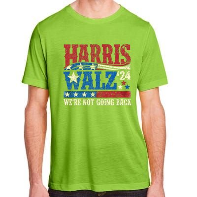 Harris Walz 2024 Kamala Harris 2024 Tim Walz 2024 Usa Flag Adult ChromaSoft Performance T-Shirt