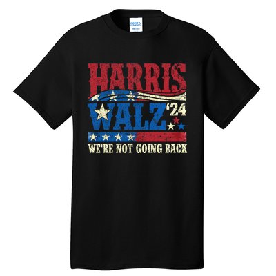 Harris Walz 2024 Kamala Harris 2024 Tim Walz 2024 Usa Flag Tall T-Shirt