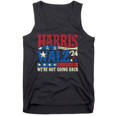 Harris Walz 2024 Kamala Harris 2024 Tim Walz 2024 Usa Flag Tank Top