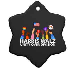 Harris Waltz 2024 Unity Over Division Ceramic Star Ornament