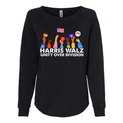 Harris Waltz 2024 Unity Over Division Womens California Wash Sweatshirt