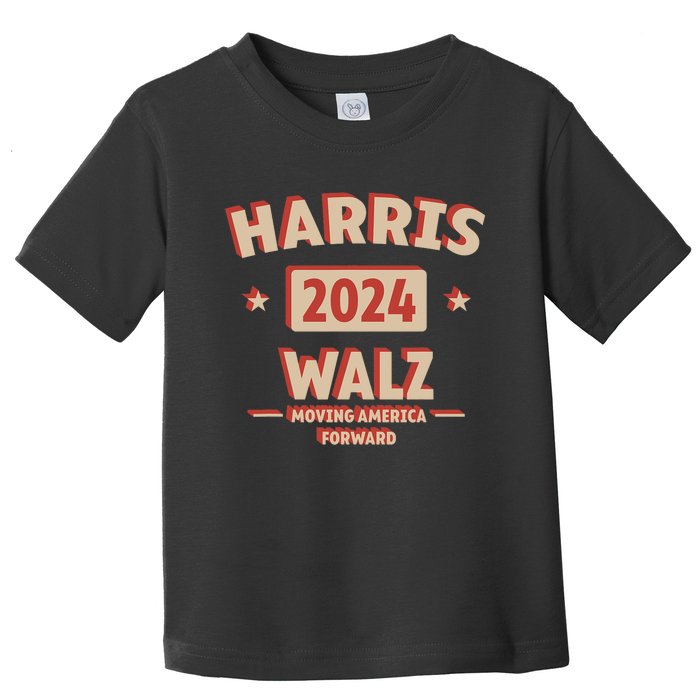 Harris Wlaz 2024 Casual 2024 Kamala & Democrats Casual Apparel Toddler T-Shirt