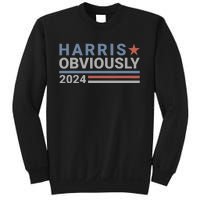 Harris Waltz 2024 Obviously Tim Walz Kamala Harris 2024 Sweatshirt