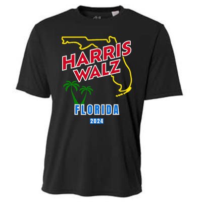 Harris Walz 2024 Florida Cooling Performance Crew T-Shirt