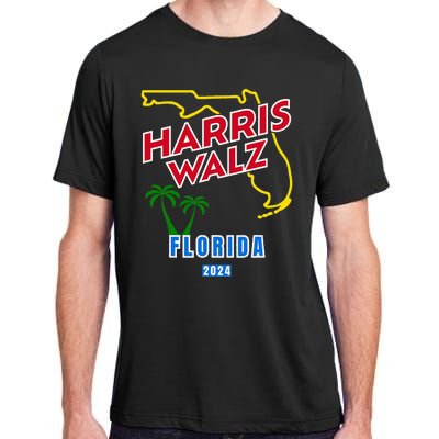 Harris Walz 2024 Florida Adult ChromaSoft Performance T-Shirt