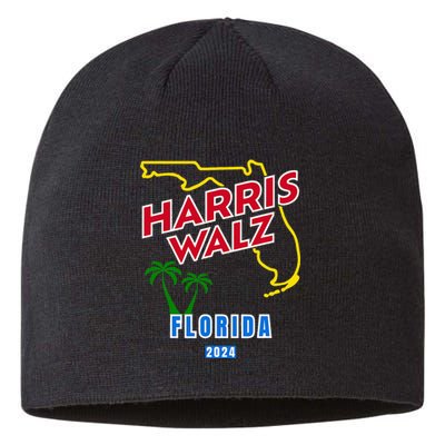 Harris Walz 2024 Florida Sustainable Beanie