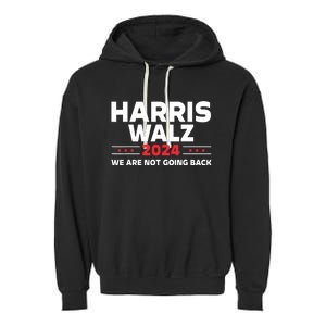 Harris Walz 2024 Kamala Harris 2024 Tim Walz 2024 Garment-Dyed Fleece Hoodie