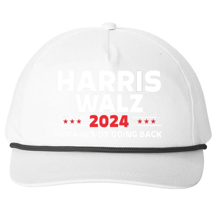 Harris Walz 2024 Kamala Harris 2024 Tim Walz 2024 Snapback Five-Panel Rope Hat