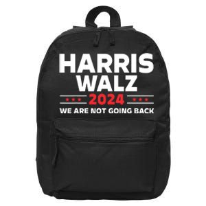 Harris Walz 2024 Kamala Harris 2024 Tim Walz 2024 16 in Basic Backpack