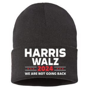 Harris Walz 2024 Kamala Harris 2024 Tim Walz 2024 Sustainable Knit Beanie