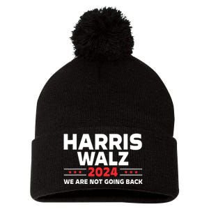 Harris Walz 2024 Kamala Harris 2024 Tim Walz 2024 Pom Pom 12in Knit Beanie