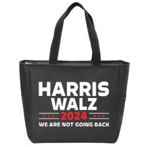 Harris Walz 2024 Kamala Harris 2024 Tim Walz 2024 Zip Tote Bag