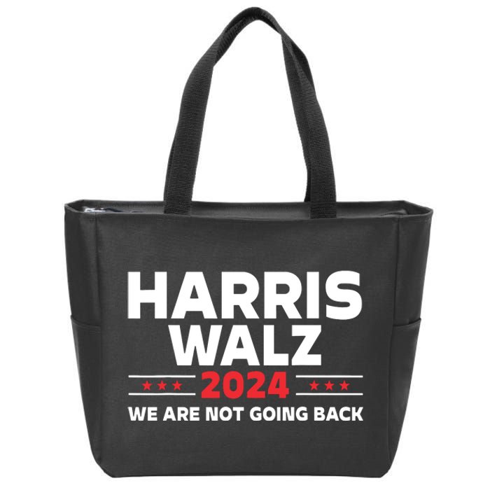 Harris Walz 2024 Kamala Harris 2024 Tim Walz 2024 Zip Tote Bag