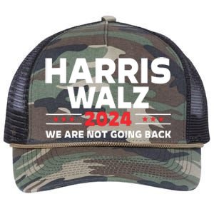 Harris Walz 2024 Kamala Harris 2024 Tim Walz 2024 Retro Rope Trucker Hat Cap