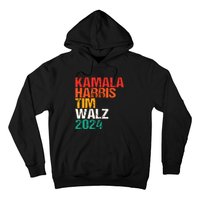 Harris Walz 2024 Kamala Harris Tim Walz Waltz Vintage Hoodie