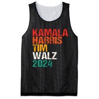 Harris Walz 2024 Kamala Harris Tim Walz Waltz Vintage Mesh Reversible Basketball Jersey Tank