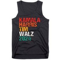 Harris Walz 2024 Kamala Harris Tim Walz Waltz Vintage Tank Top