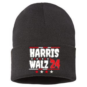 Harris Walz 2024 Sustainable Knit Beanie