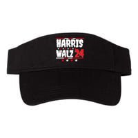 Harris Walz 2024 Valucap Bio-Washed Visor